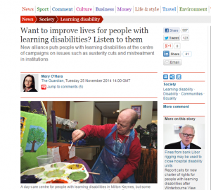 Guardian Learning Disability Page